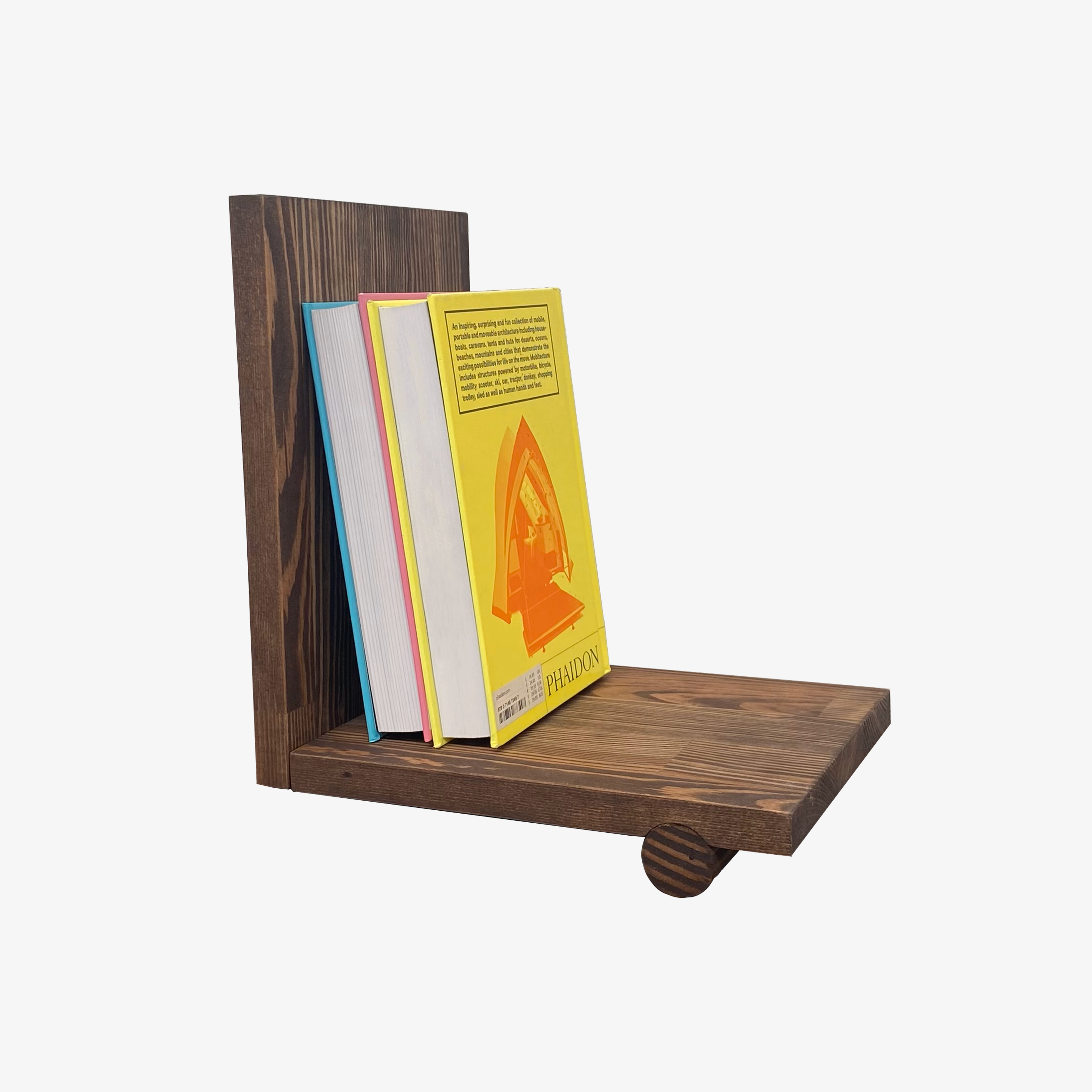 Small wooden bookshelf