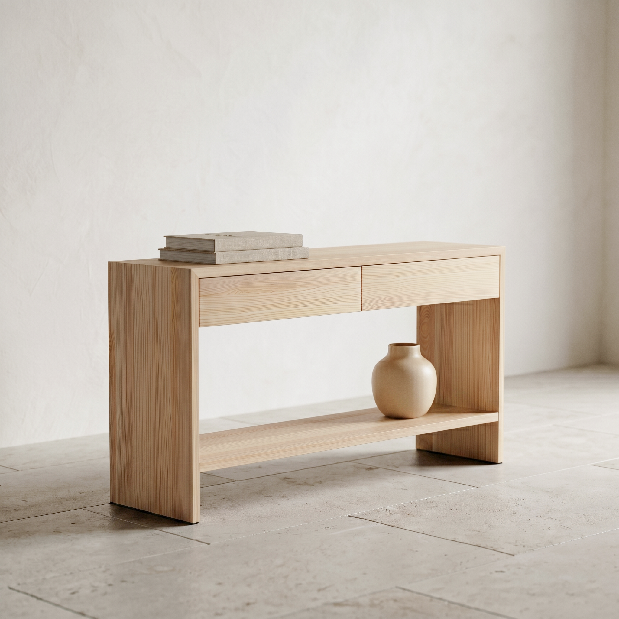 Solid Wood Console