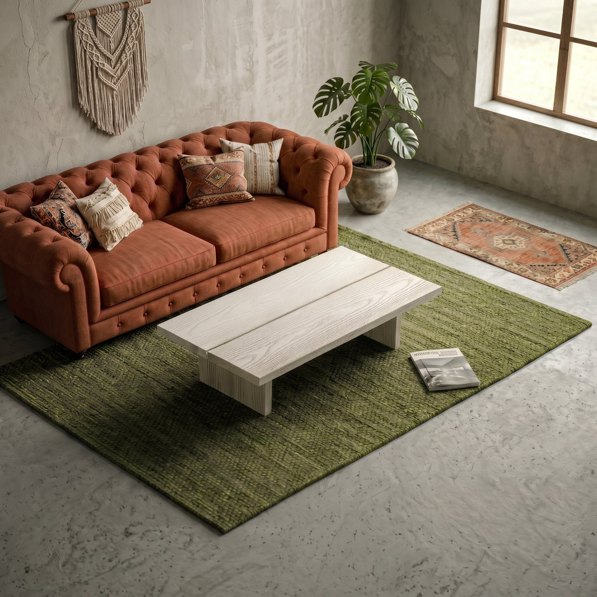 Couchtisch aus Massivholz