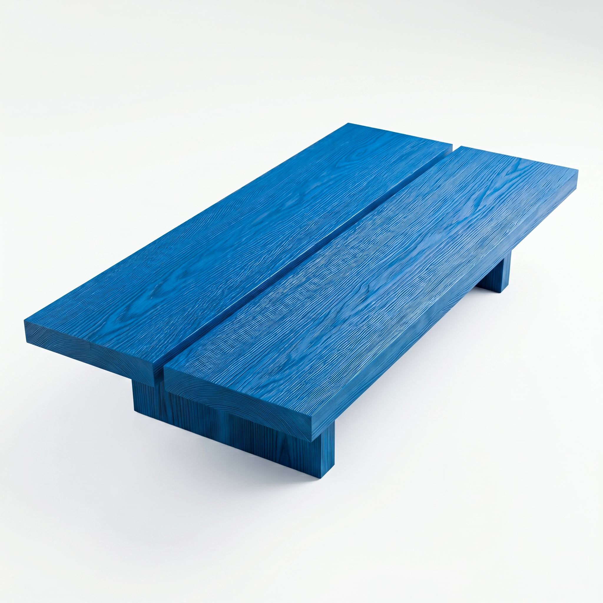 Japandi Coffee Table OS-A - BLUE EDITION