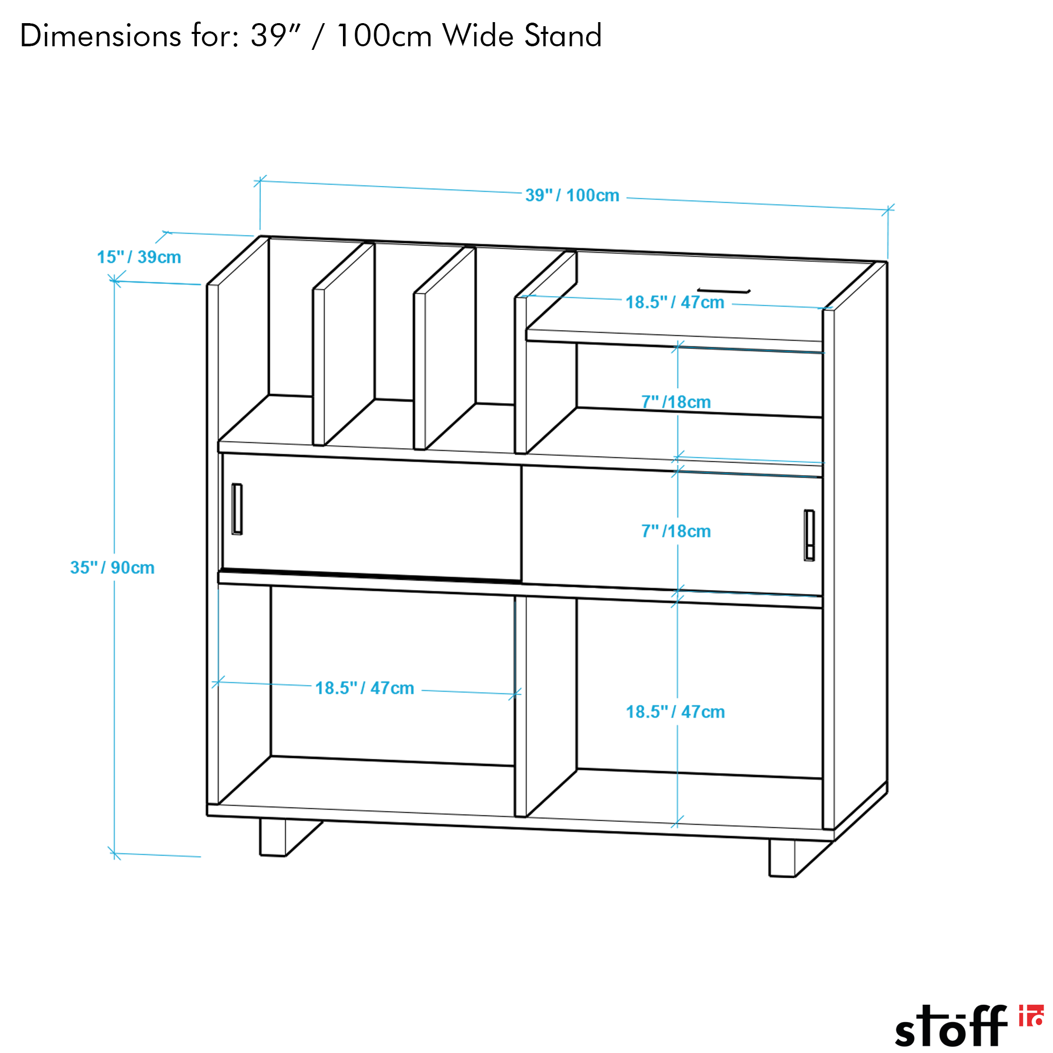 Vinyl Record Display Stand & Storage