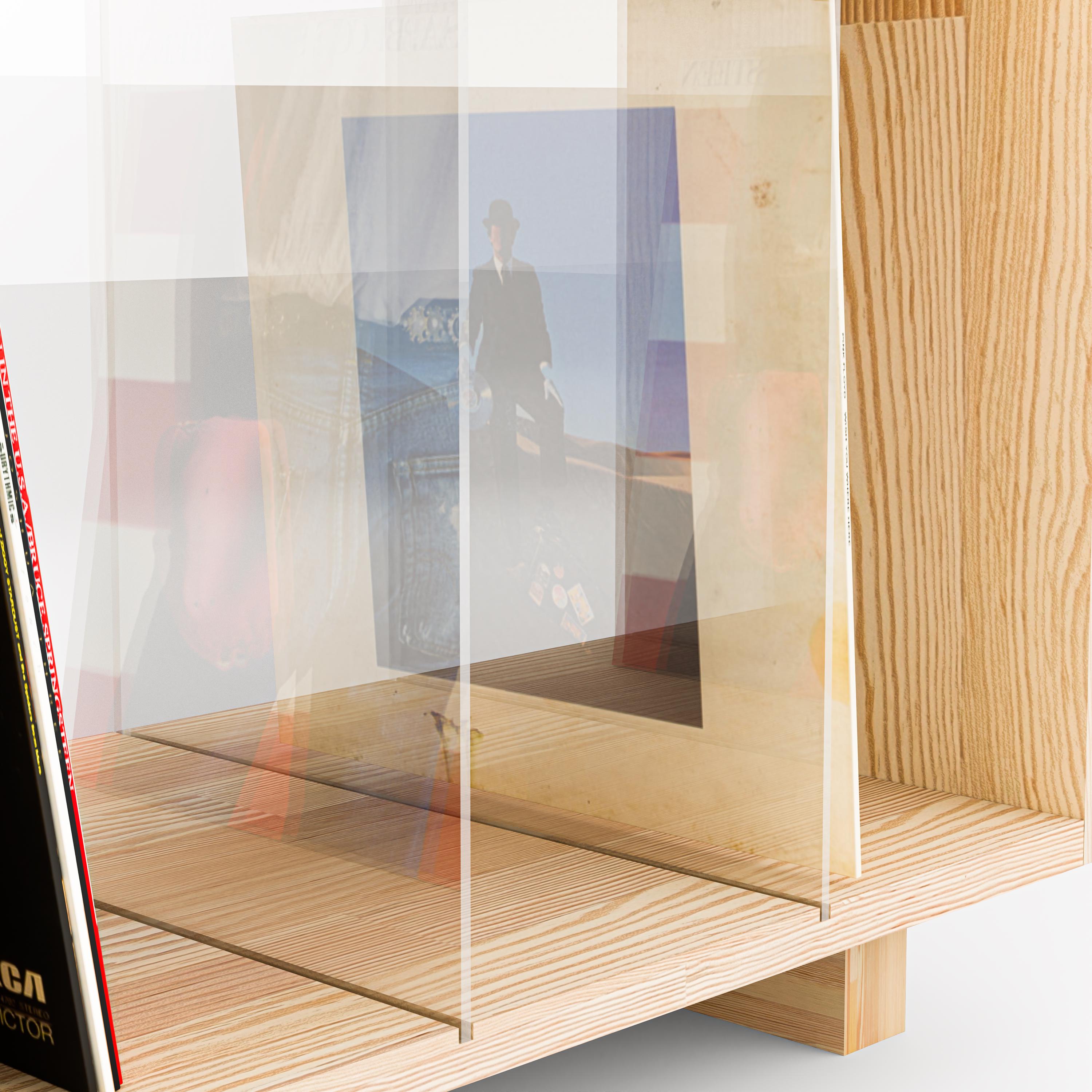 Record Player Stand & Record Display Stand