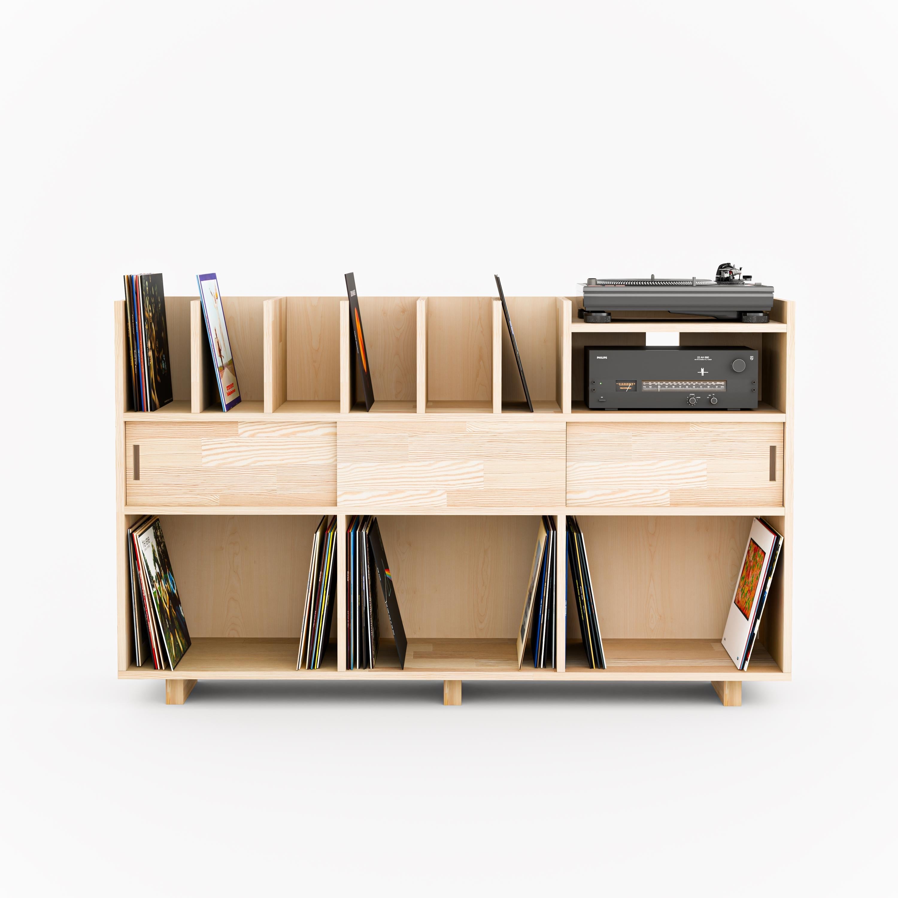 Vinyl Record Display Stand & Storage