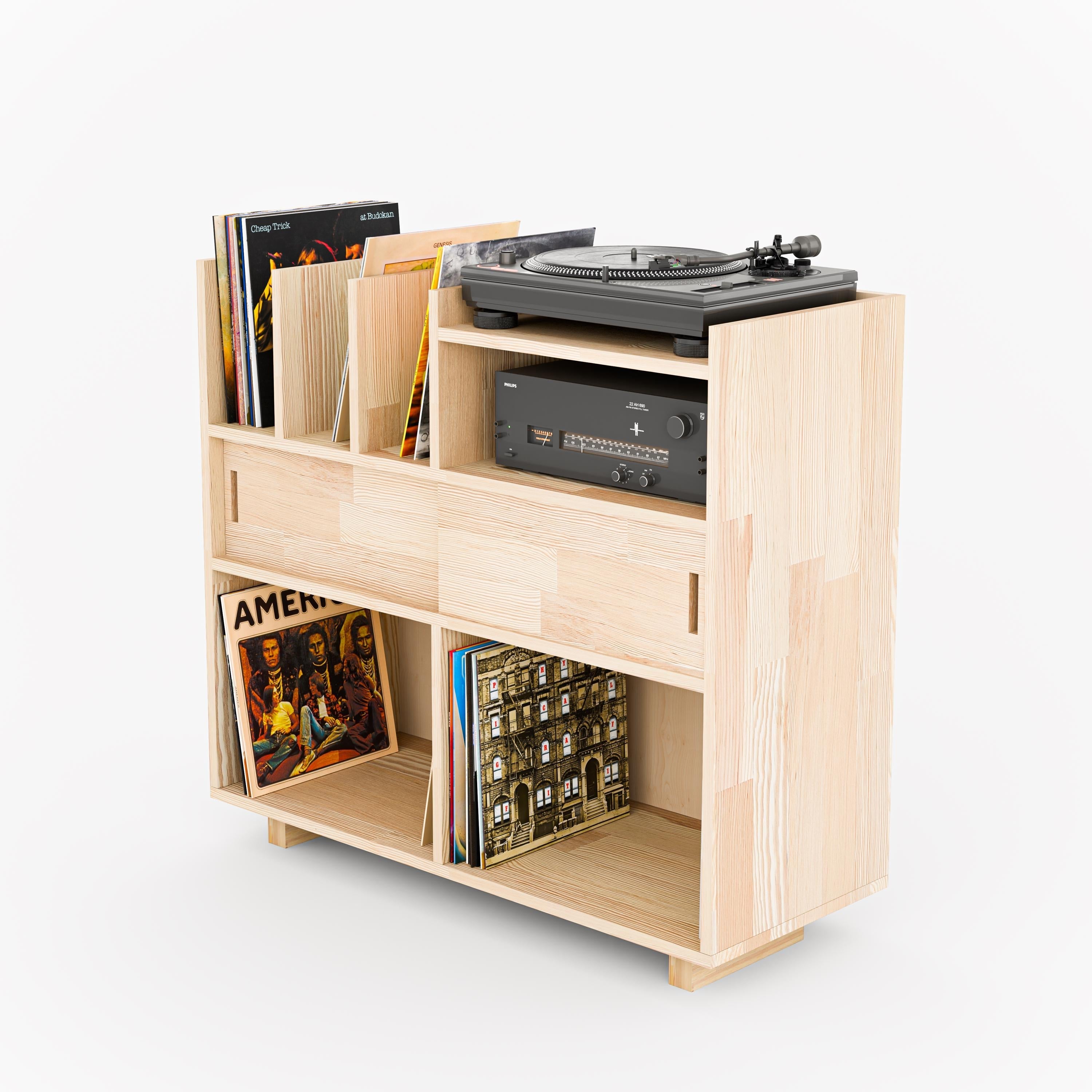 Vinyl Record Display Stand & Storage