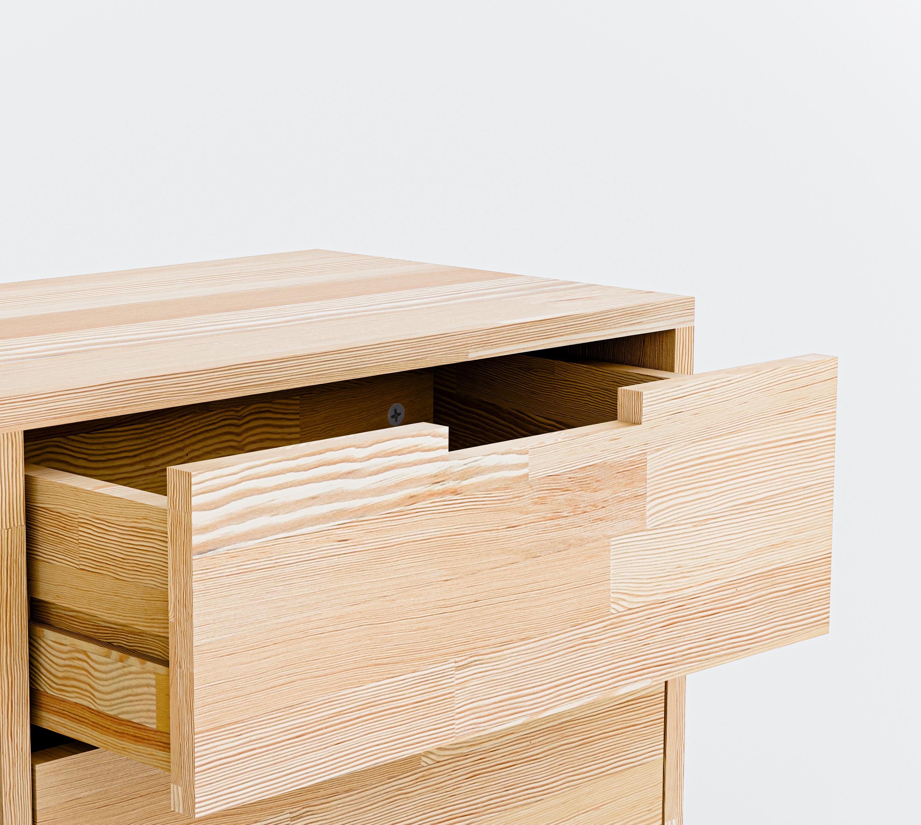 Solid Wood Drawer Sideboard