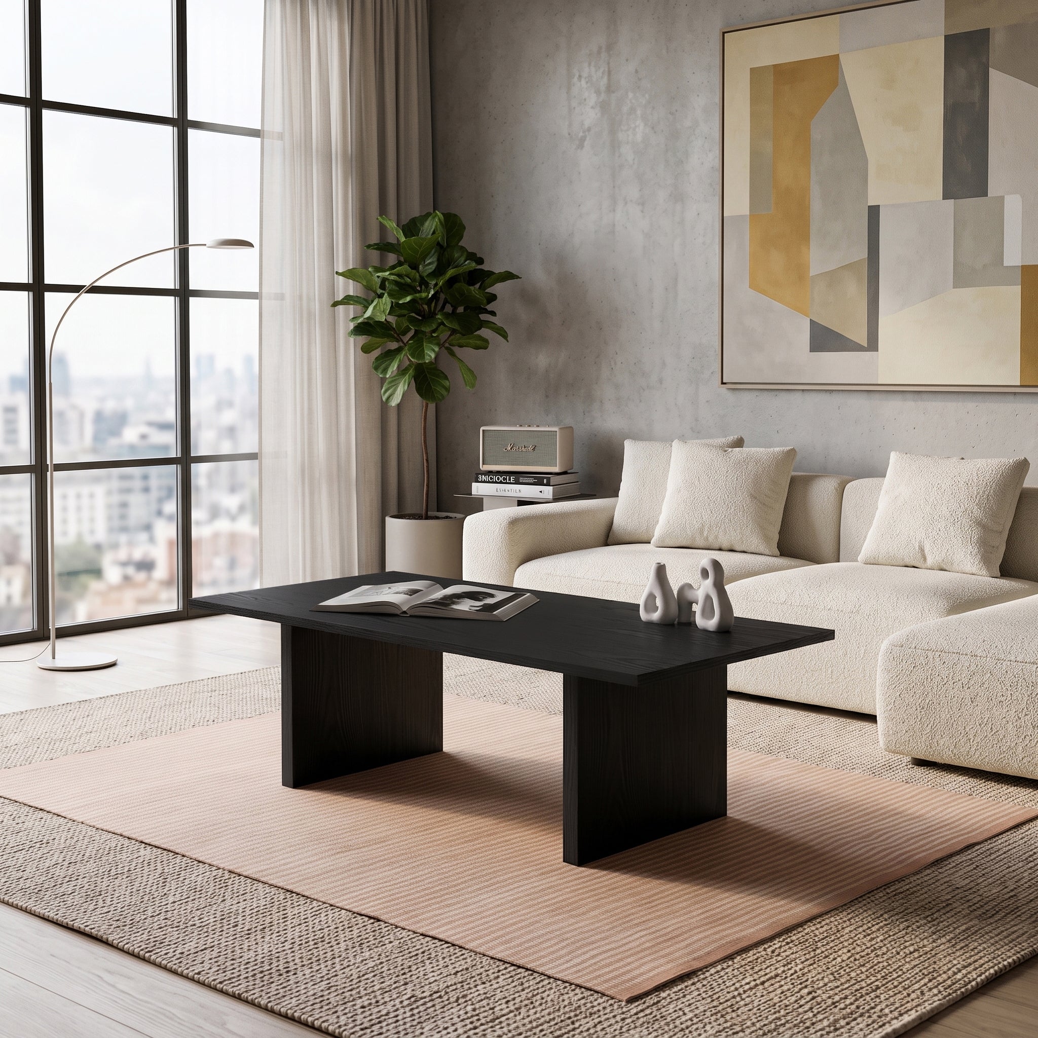 Solid Wood Coffee Table
