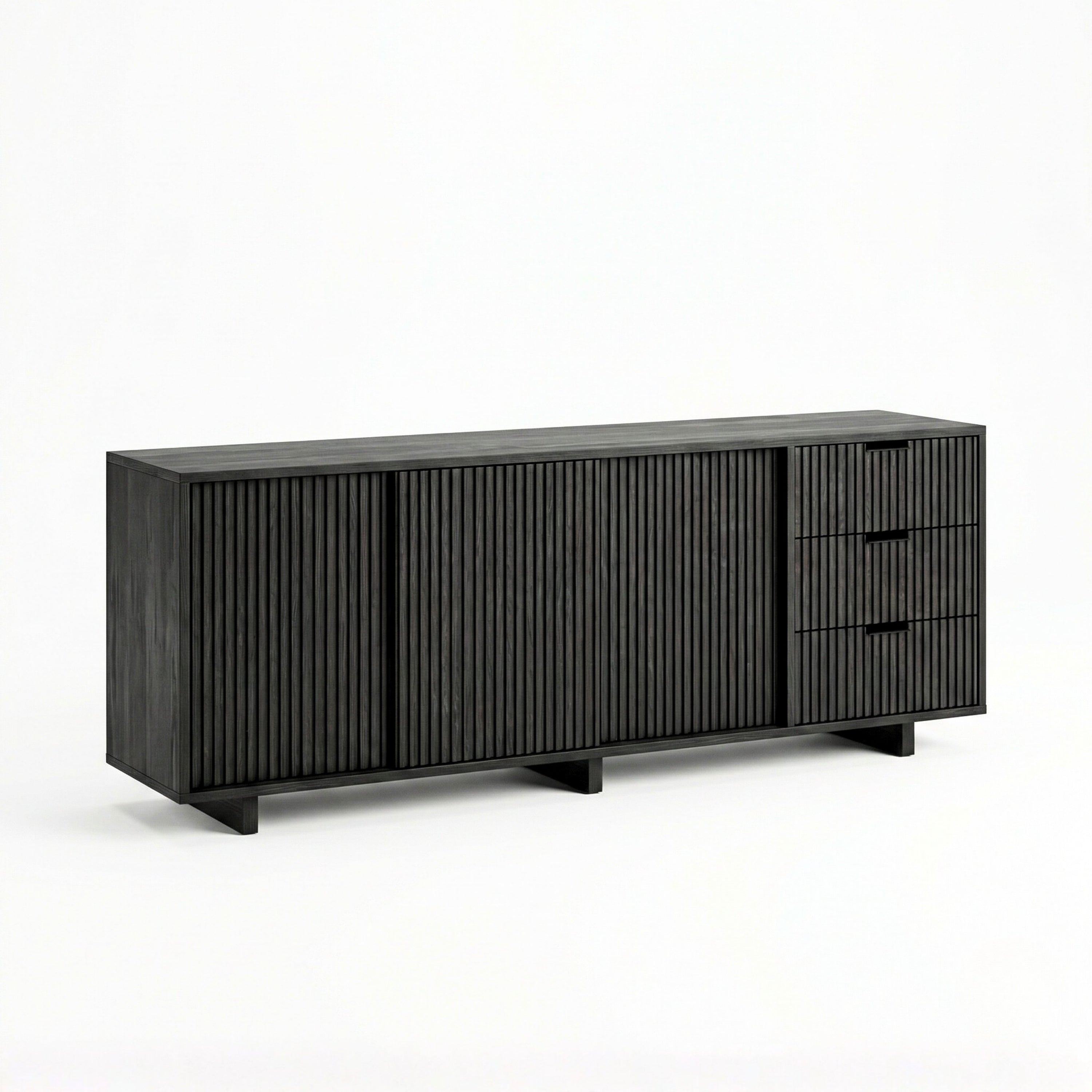 Solid Wood Drawer Sideboard