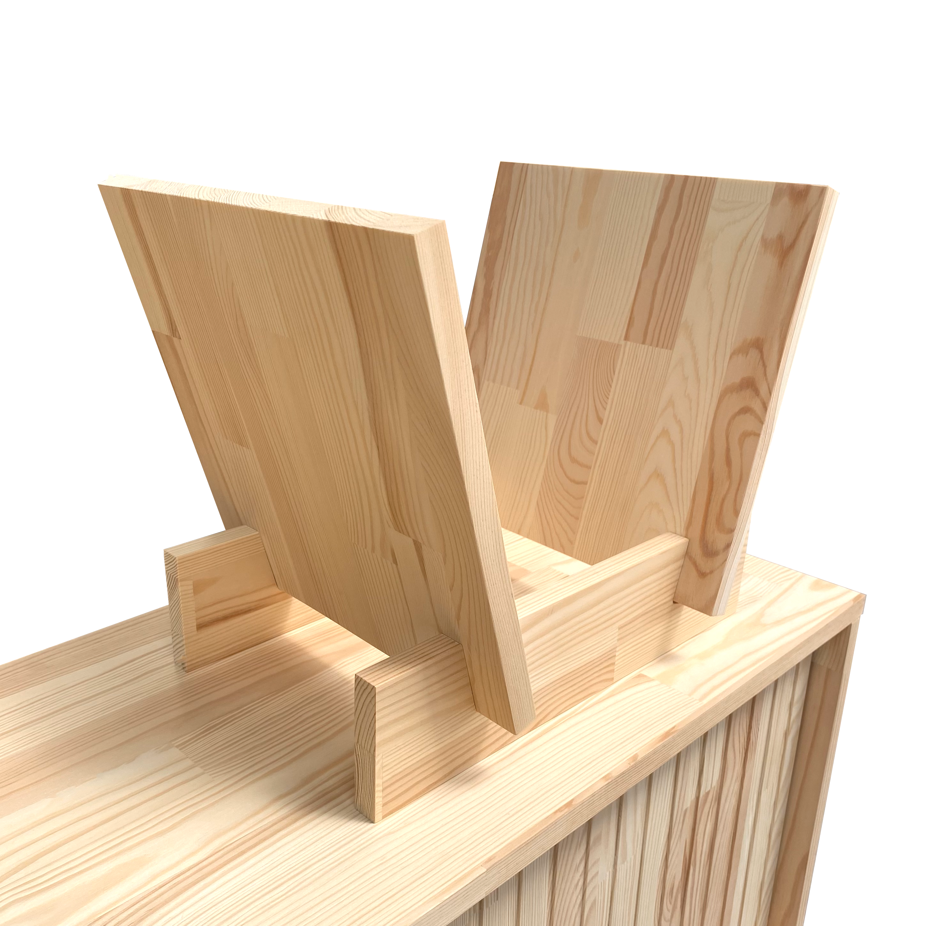 Bücherregal aus Holz