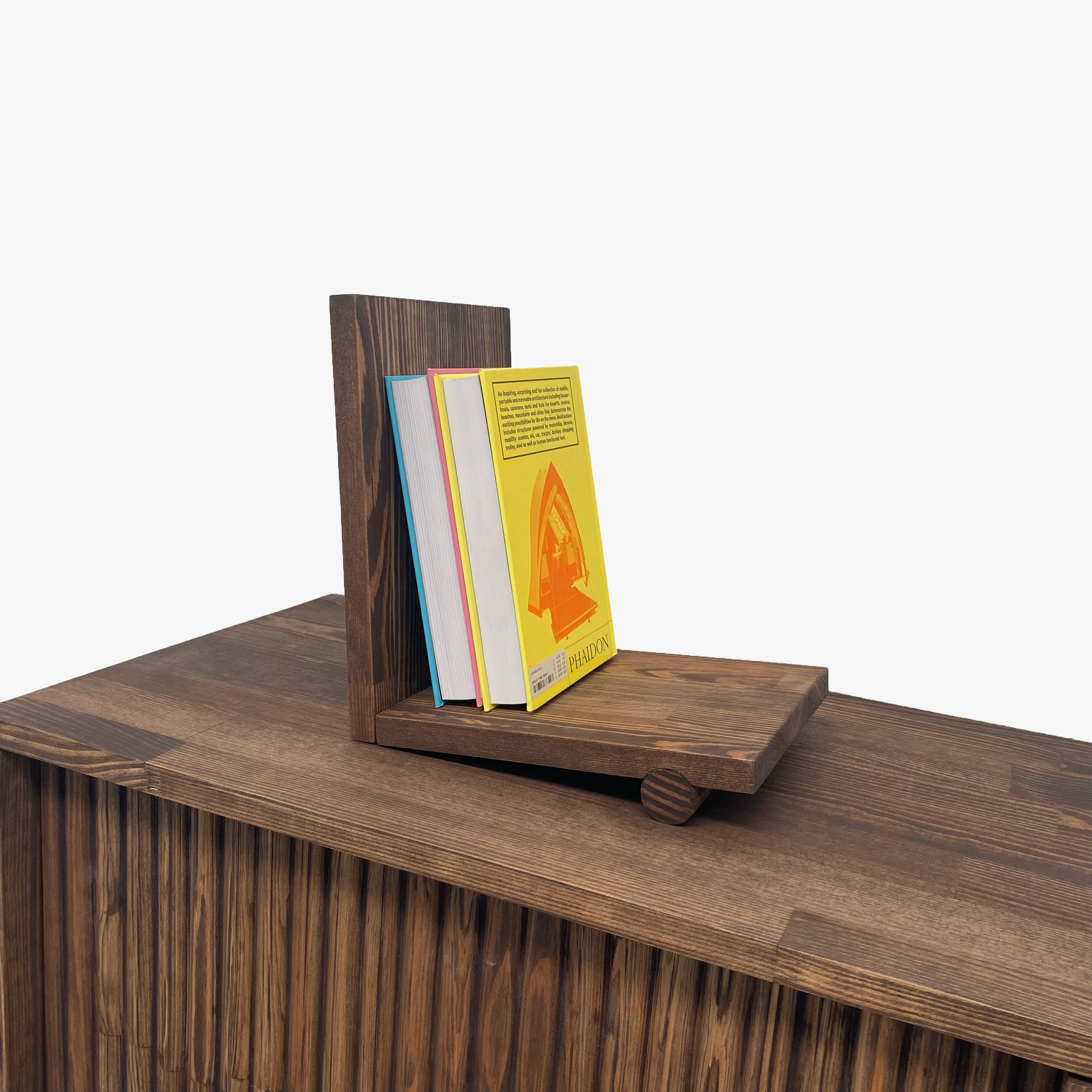 Small wooden bookshelf
