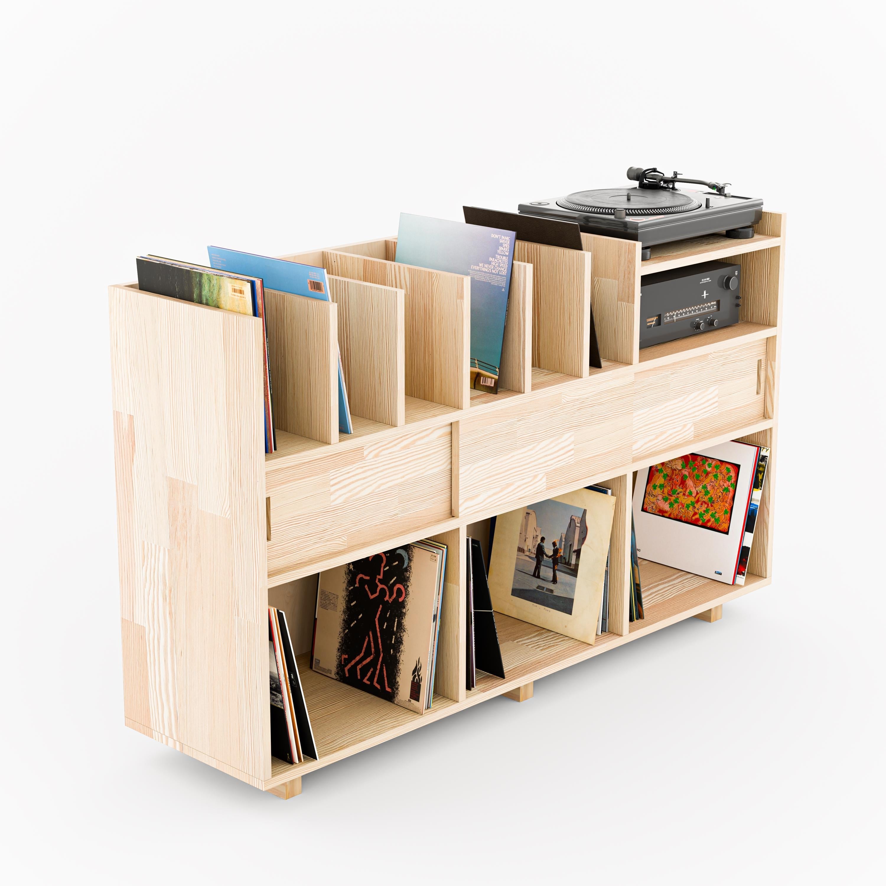 Vinyl Record Display Stand & Storage