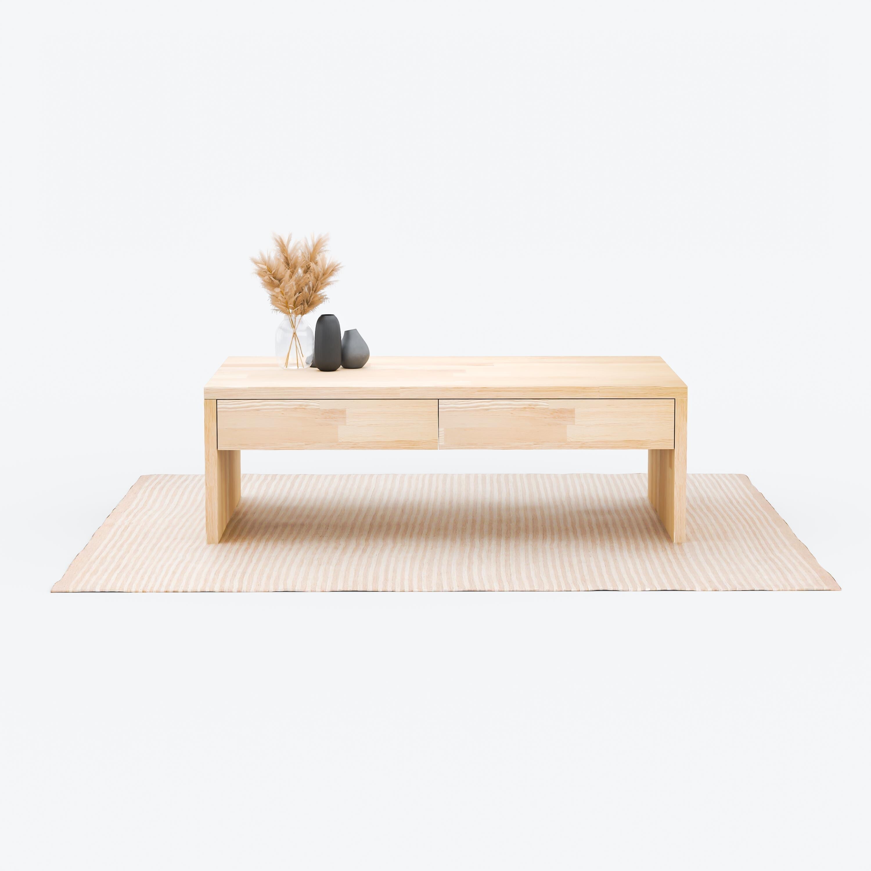 Coffee Table with Drawers