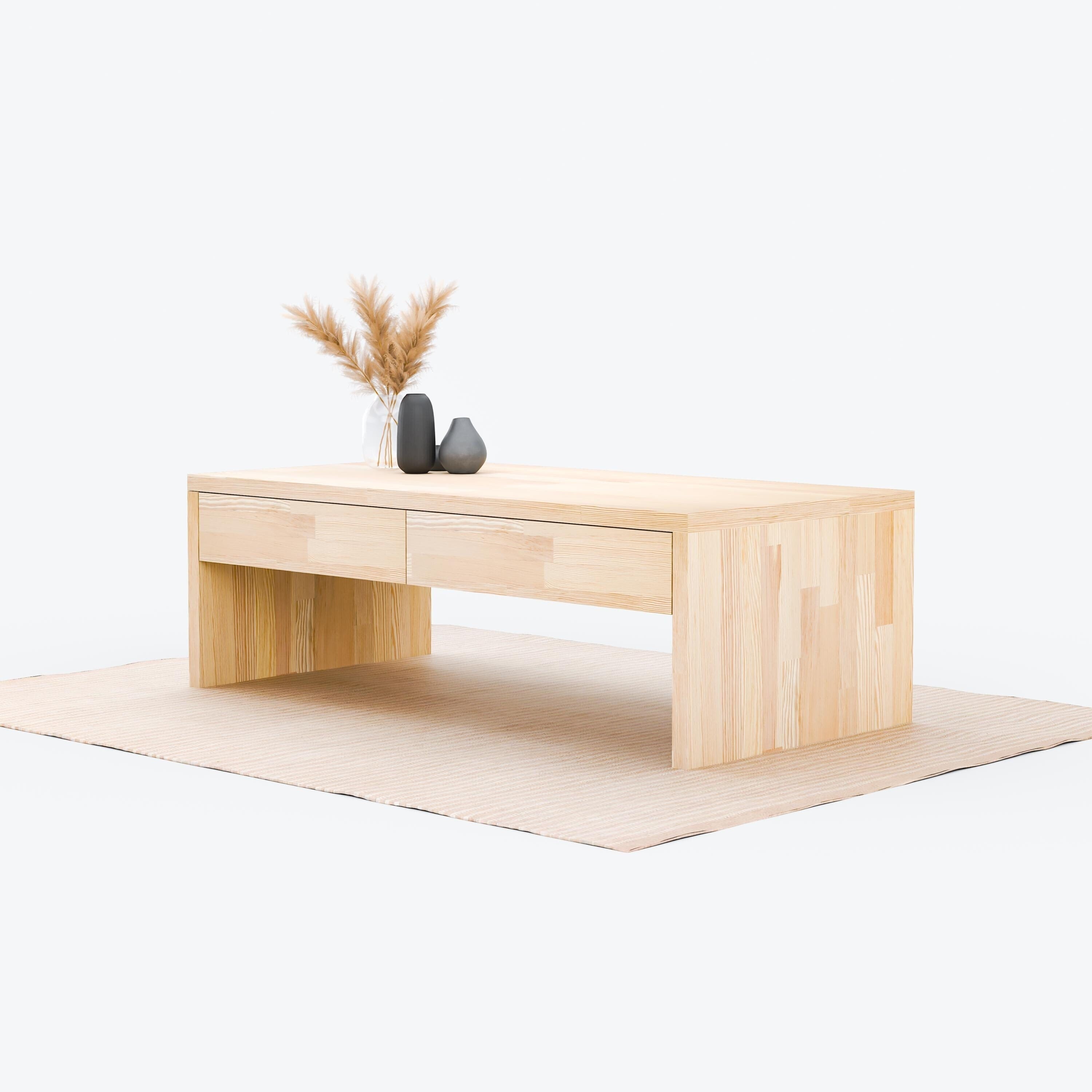 Coffee Table with Drawers