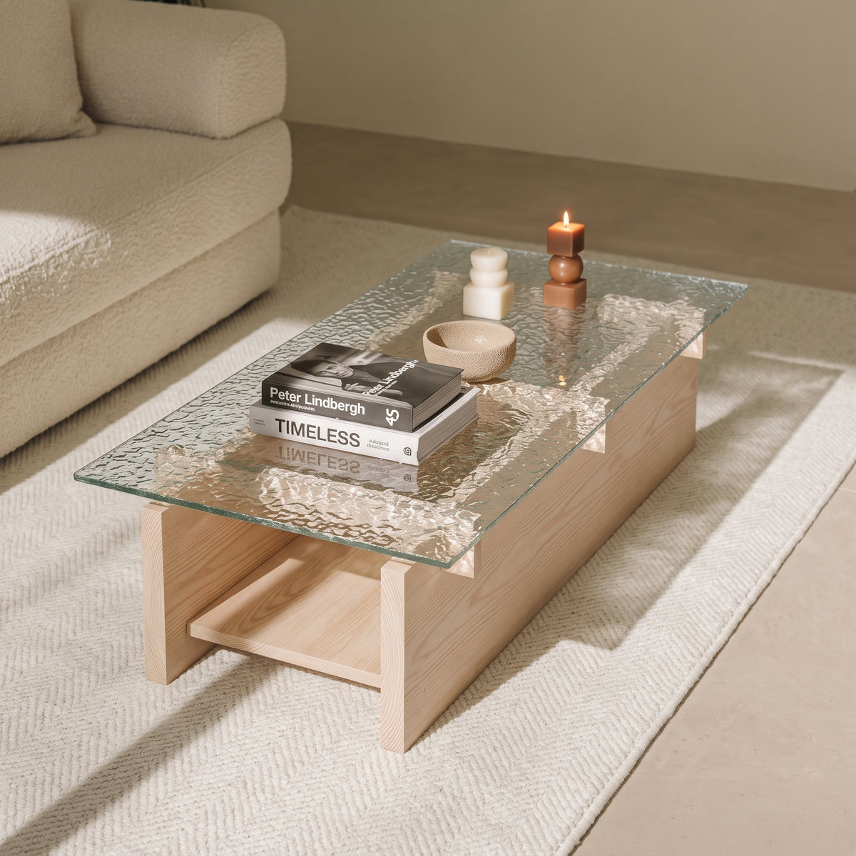 Couchtisch aus Massivholz