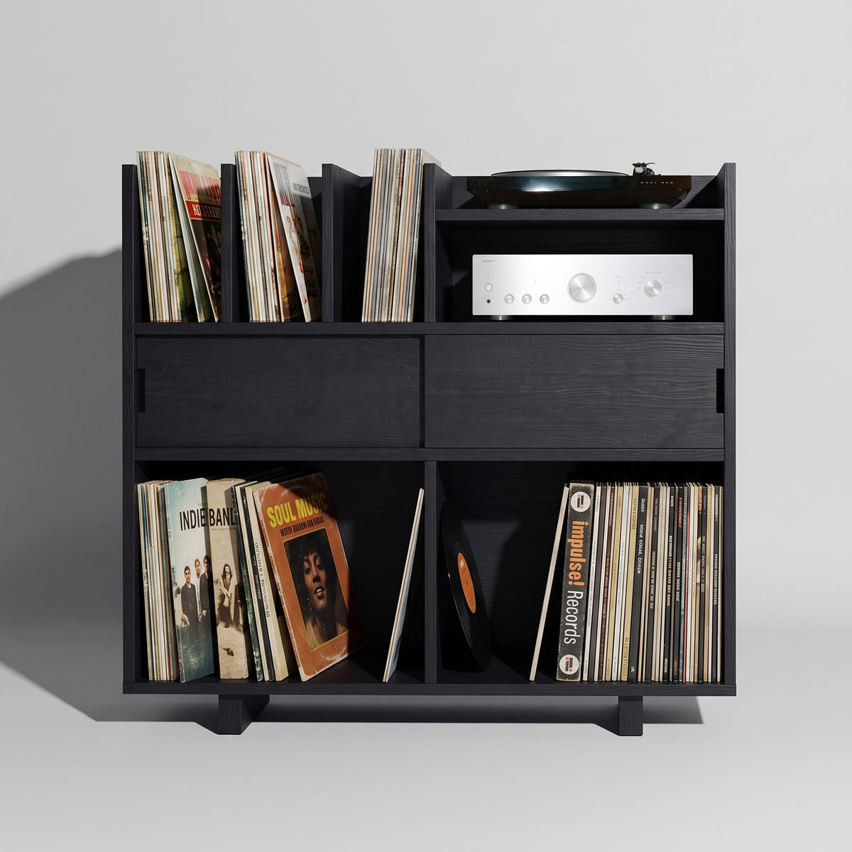 Supporto per dischi in vinile e stoccaggio